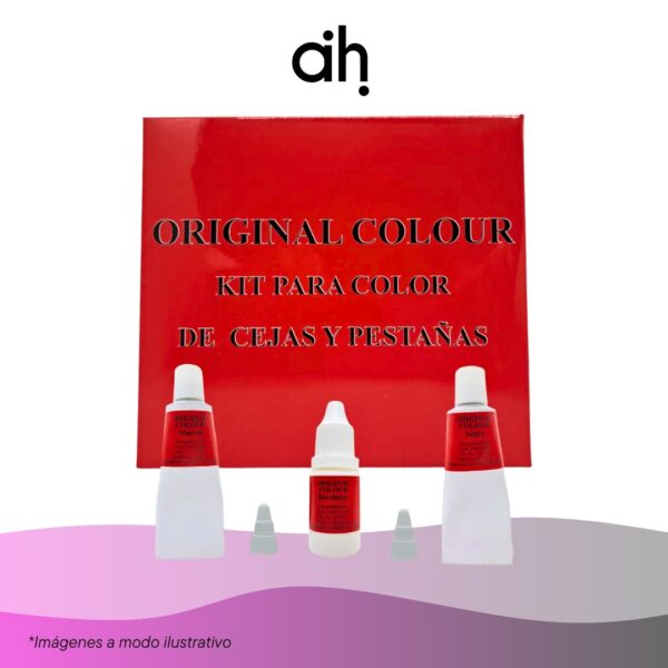 Kit Tinte Color Cejas y Pestañas - Original Colour Lash