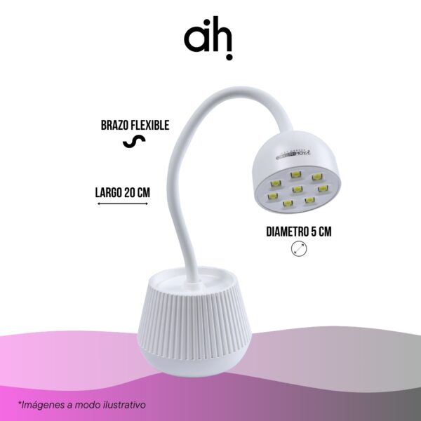 Lámpara Flor de Loto Cherimoya 18W