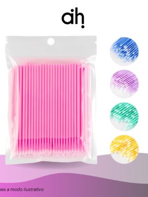 Microhisopos plasticos x 100