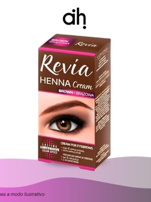 Henna (tinte natural) en crema REVIA