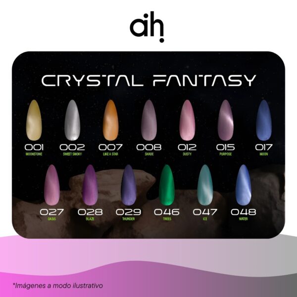 Esmalte Crystal Fantasy Ojo de Gato Cat eye - Image 2