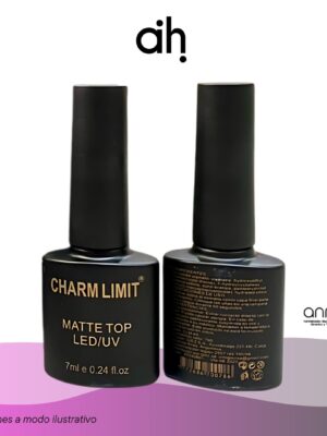 Top coat matte 7ml Charm Limit - Aprobado