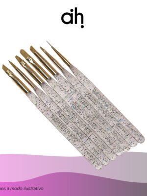 Set x7 pinceles - Paris Night